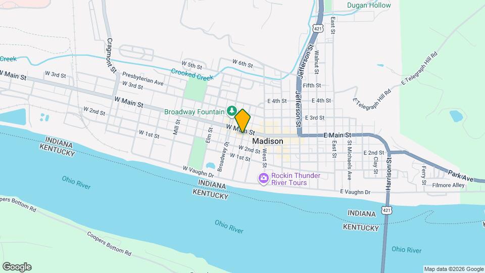 328 Poplar St, Unit Apt #3 Map and Location Details