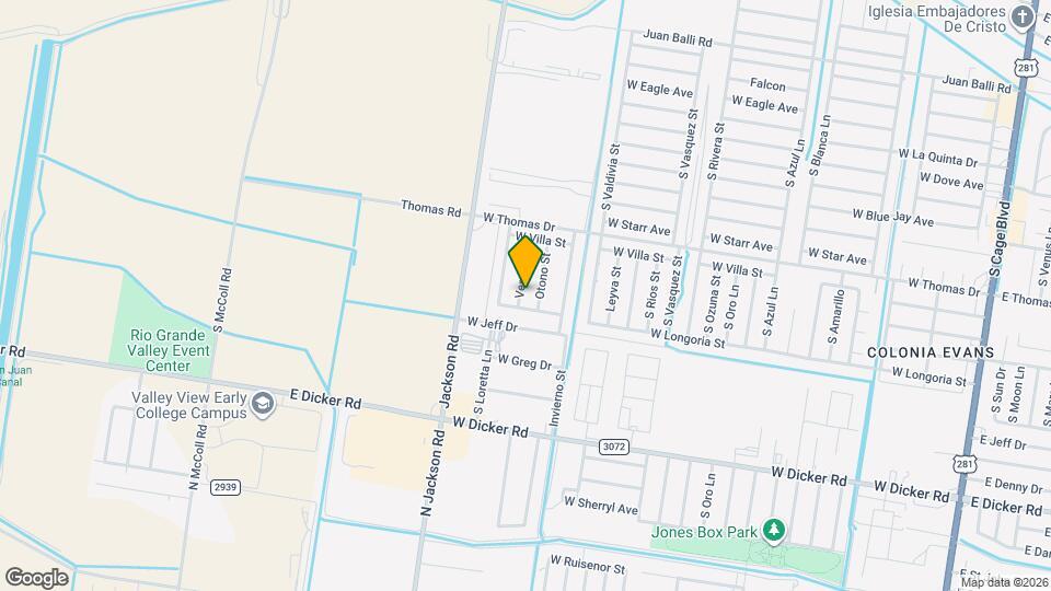 6901 S Verano St Map and Location Details