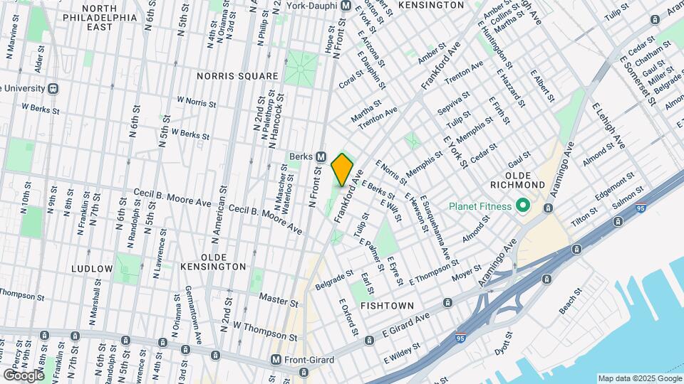 1800-1830 Frankford Ave Map and Location Details