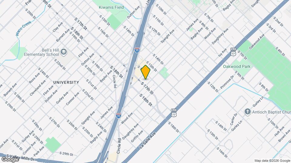 1613 Bagby Ave Mapa y Detalles de la Ubicación