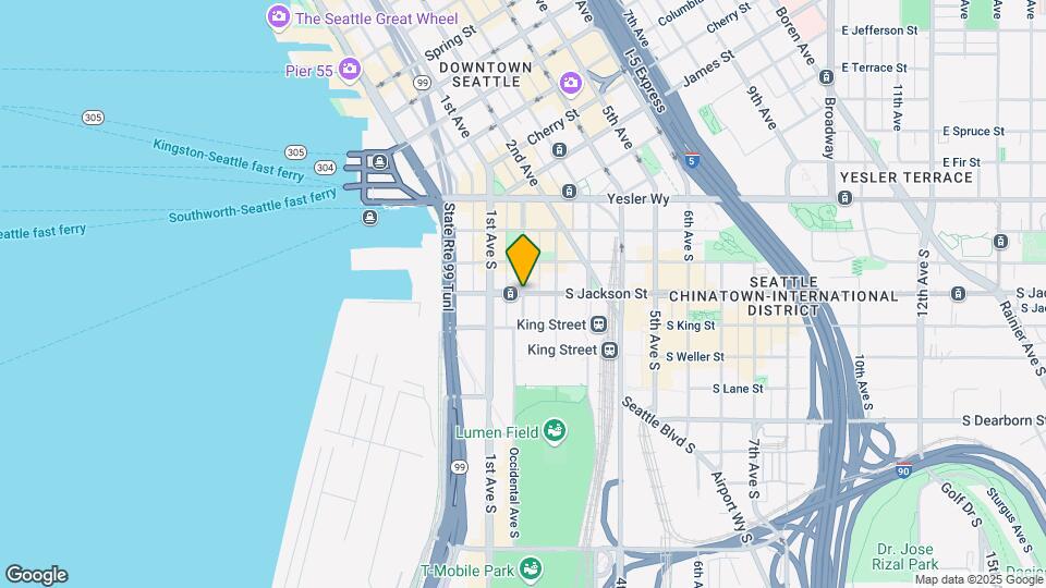 123 S Jackson St Mapa y Detalles de la Ubicación