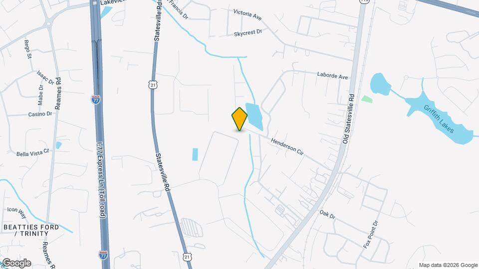 5745 Henderson Oaks Dr Map and Location Details