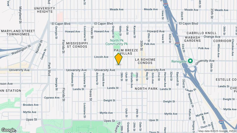 3918-3920 Idaho St Map and Location Details