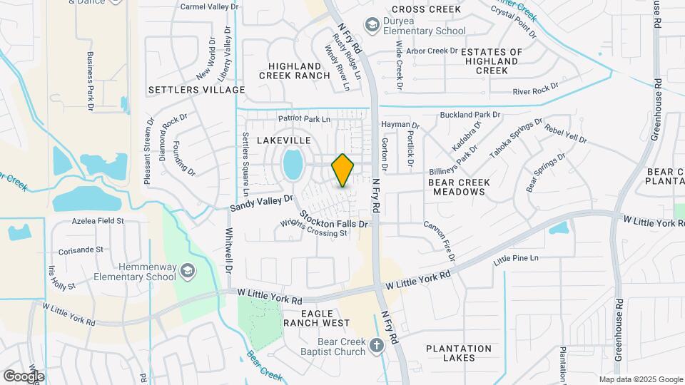 6233 Lone Prairie Way Map and Location Details