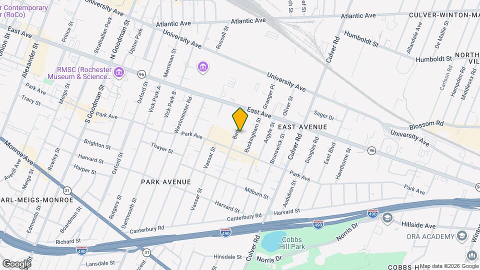 80 Berkeley St, Unit Apartment #4 Map and Location Details