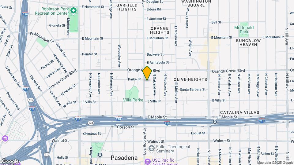 608 Los Robles Ave Mapa y Detalles de la Ubicación
