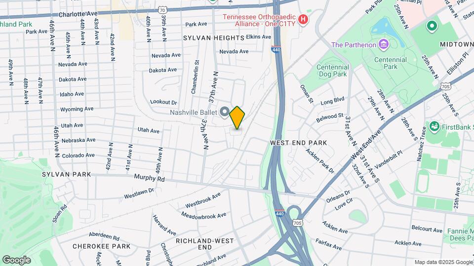 309 Sylvan Park Ln Map and Location Details