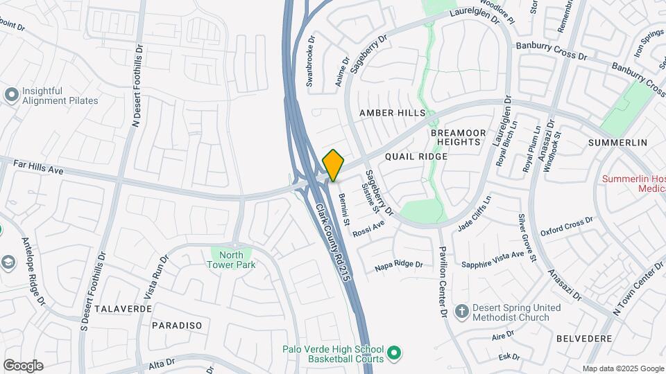 833 Bernini St Map and Location Details