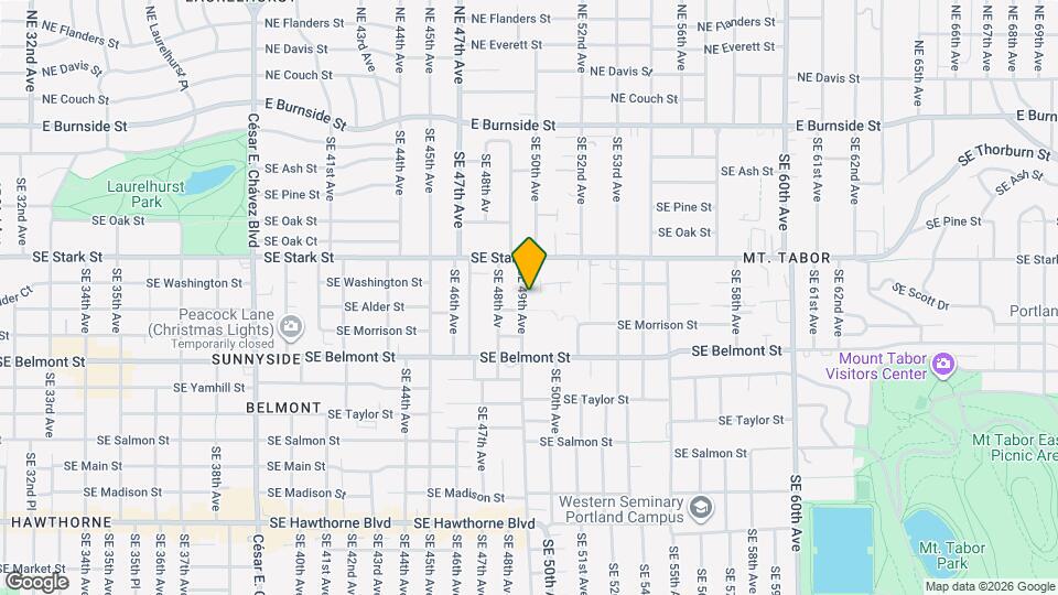 626 SE 49th Ave Map and Location Details