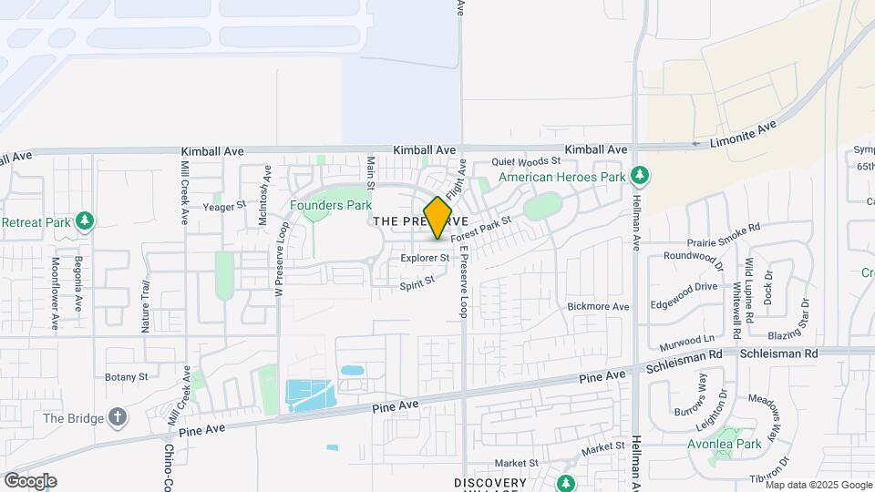 8443 Forest Park St Map and Location Details