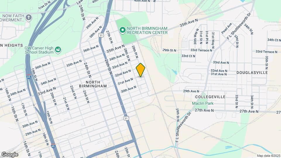2813 31st Ave N Mapa y Detalles de la Ubicación