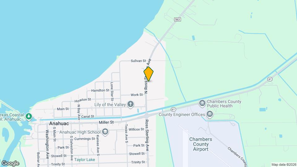 502 N Ross Sterling Map and Location Details