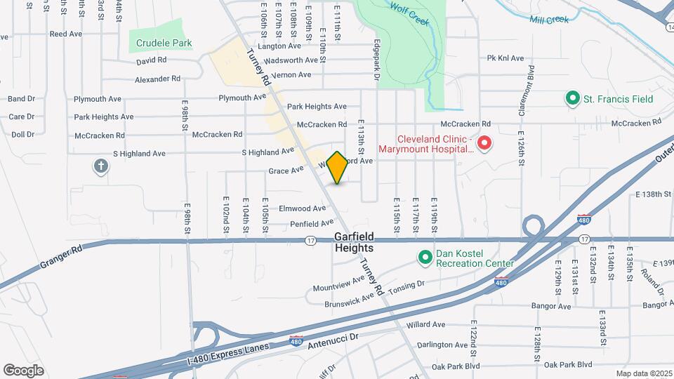 11100 Lincoln Ave Map and Location Details