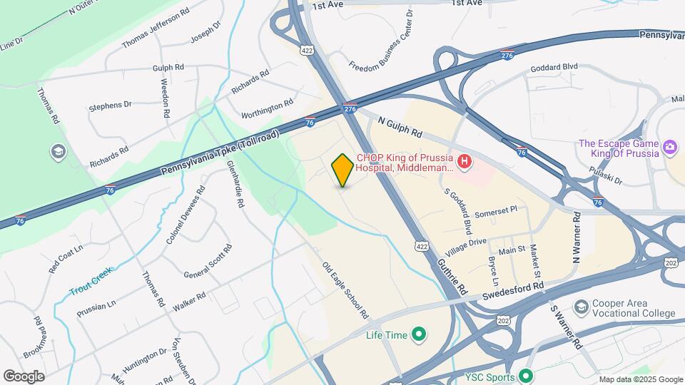 39 Drummers Ln, Unit 1 Bed Glenhardie Condo Map and Location Details