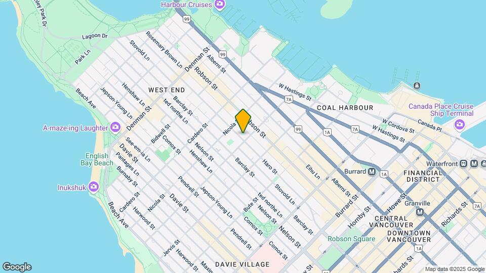 1405 Haro St Map and Location Details