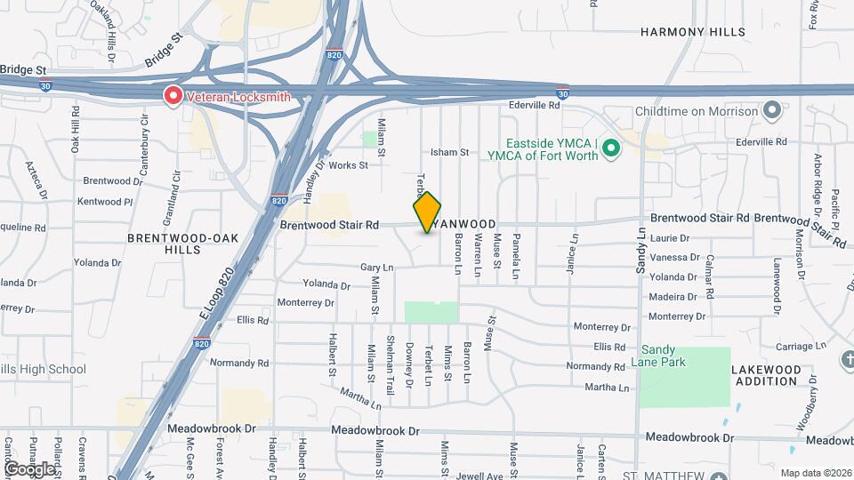 6963 Downey Ct Mapa y Detalles de la Ubicación