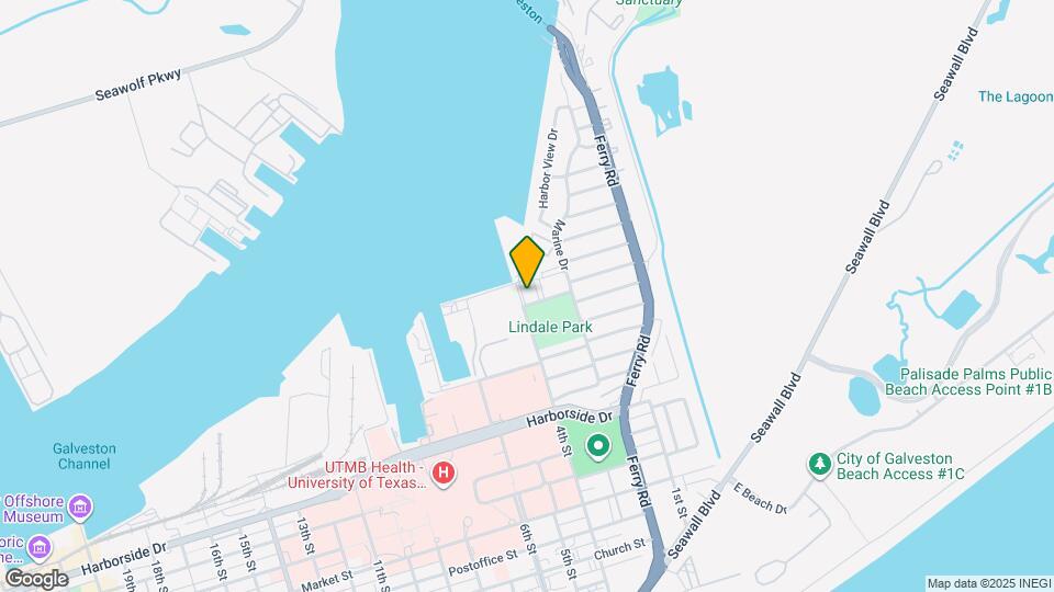 7009 N Holiday Dr Map and Location Details