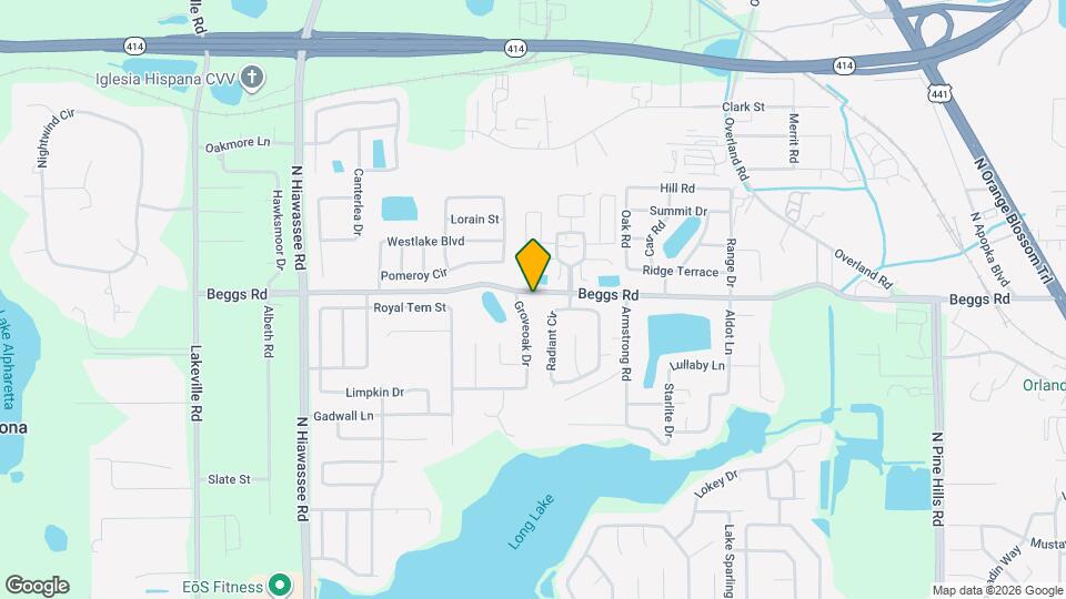 7591 Groveoak Dr Map and Location Details