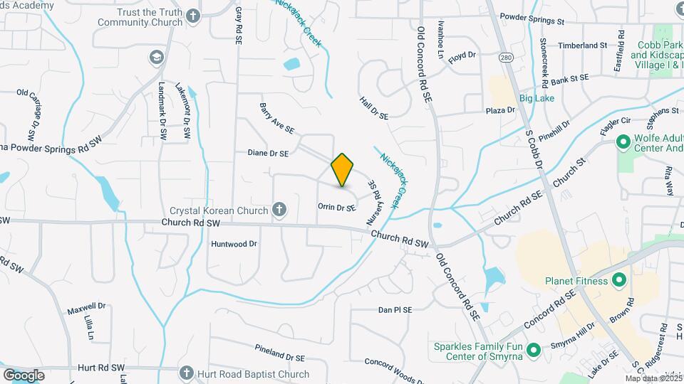 373 Norton Cir SE Map and Location Details