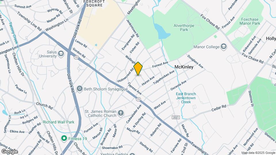 233 Forrest Ave Mapa y Detalles de la Ubicación