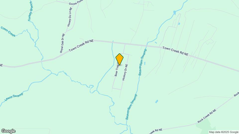 1040 Bear Trap Dr NE Map and Location Details