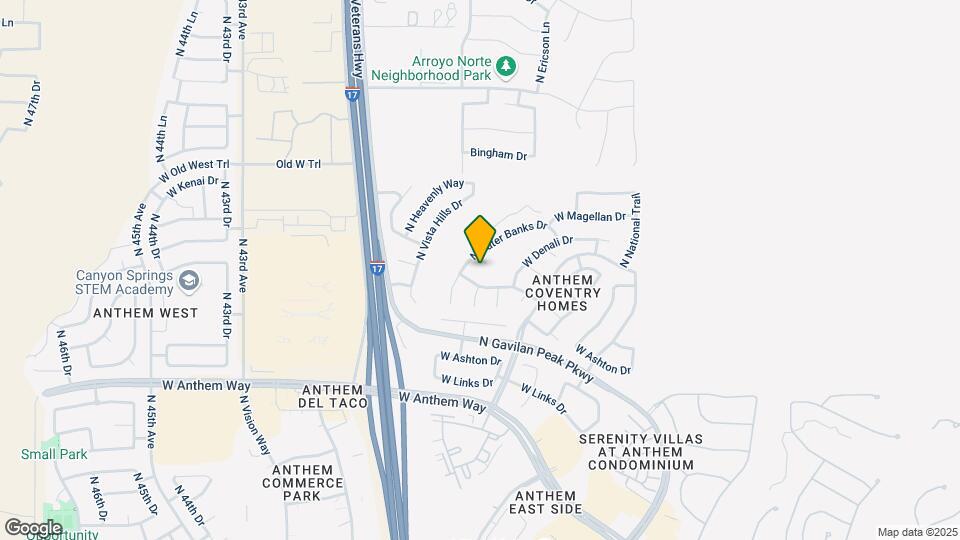 43014 N Hudson Ct, Unit 5204 Map and Location Details