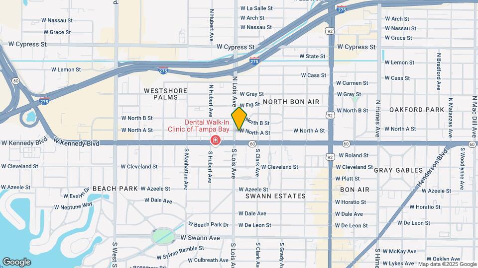 4120 W North A St Map and Location Details