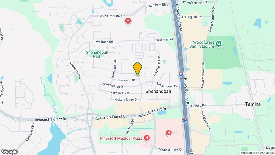 502 Rosewood Dr Map and Location Details