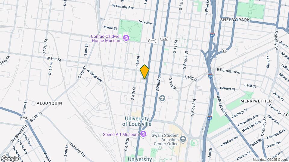 1528 S 3rd St Map and Location Details