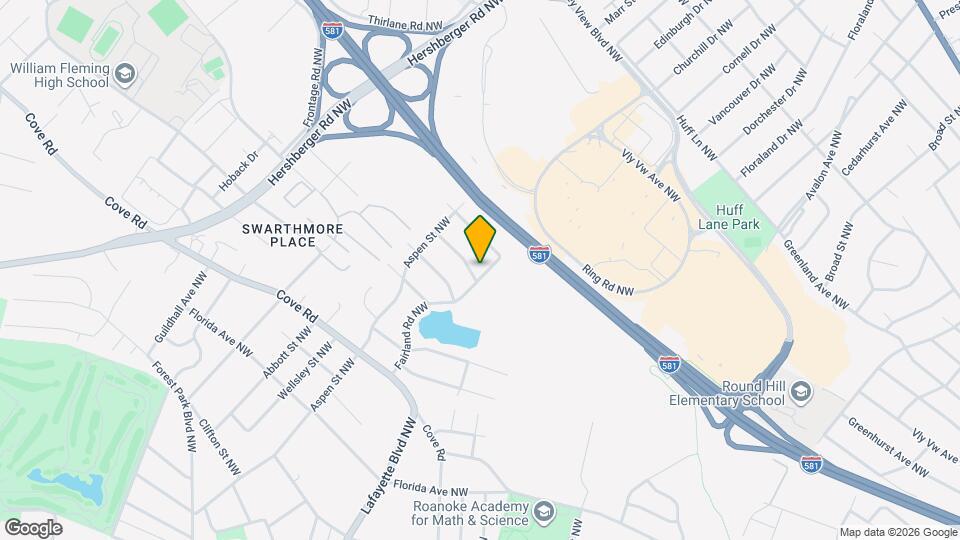 2705 Meadowview Dr NW Map and Location Details