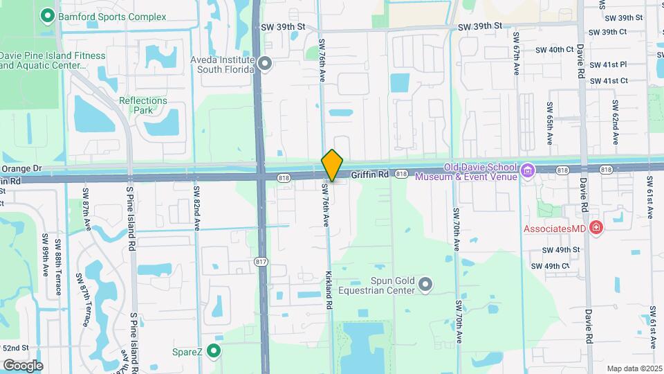 4605 SW 75th Way Map and Location Details
