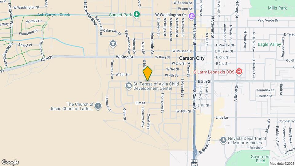 719 W 5th St Map and Location Details