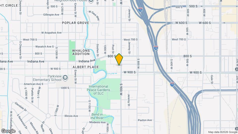856 S 900 W Map and Location Details