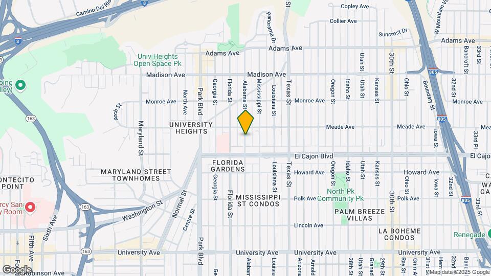 4372 Alabama St Map and Location Details
