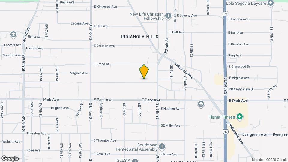 410 E Pleasant Vw Dr Map and Location Details