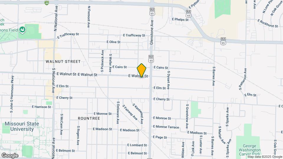 1714 E Walnut St Map and Location Details