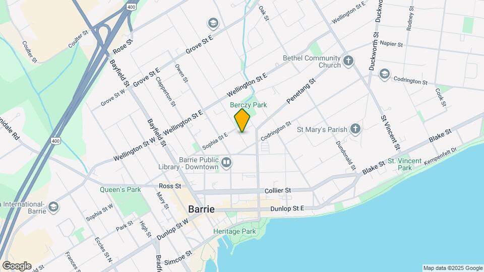 13 Peel St Map and Location Details