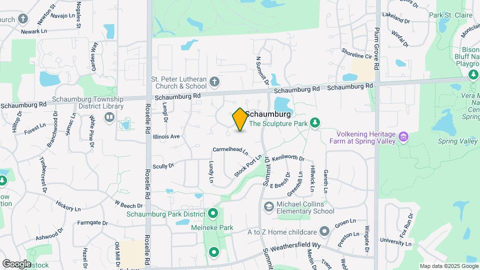 104 Burr Oak Ln Map and Location Details