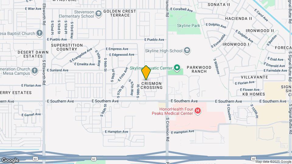 9846 E Fairview Ave Map and Location Details
