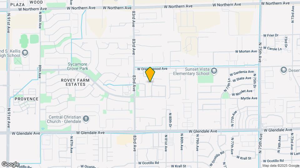 7346 N 82nd Ave Map and Location Details