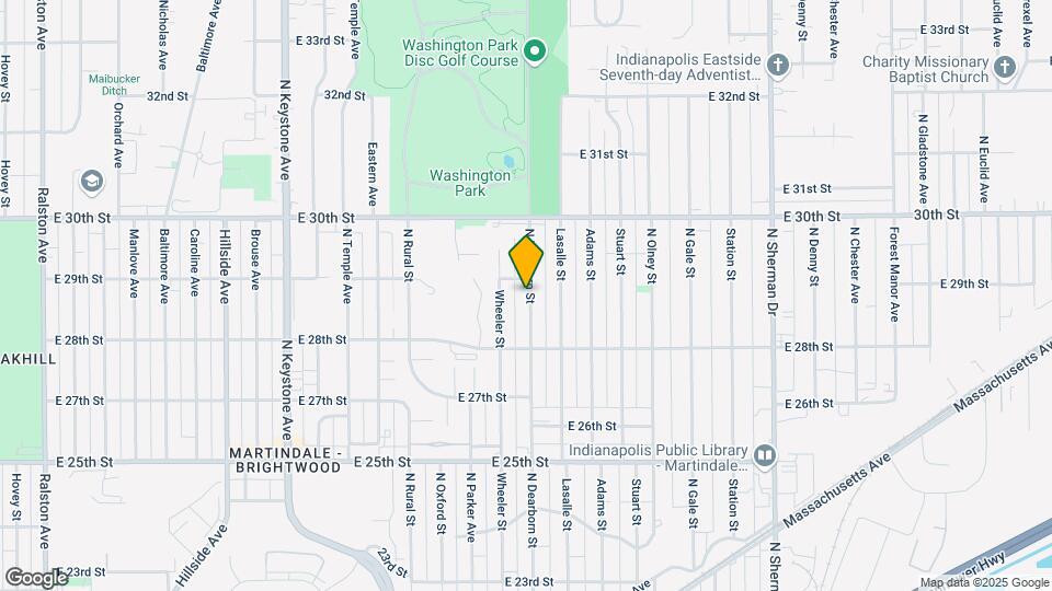 2864 N Dearborn St Map and Location Details