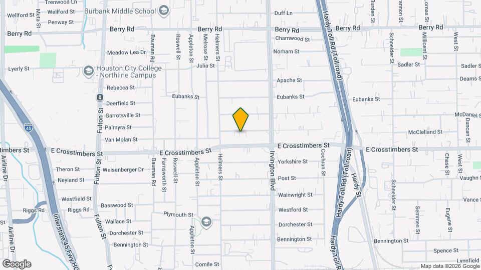 628 Caperton St Map and Location Details