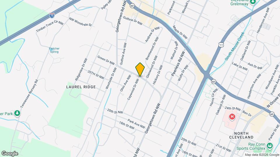 2295 Georgetown Rd NW, Unit 1 Mapa y Detalles de la Ubicación