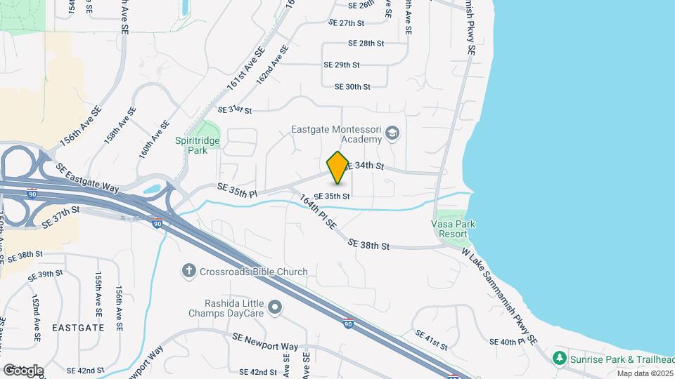 16446 SE 35th St Map and Location Details