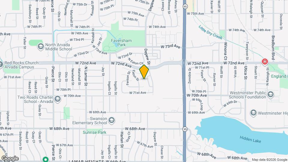 7198 Eaton Ct Mapa y Detalles de la Ubicación