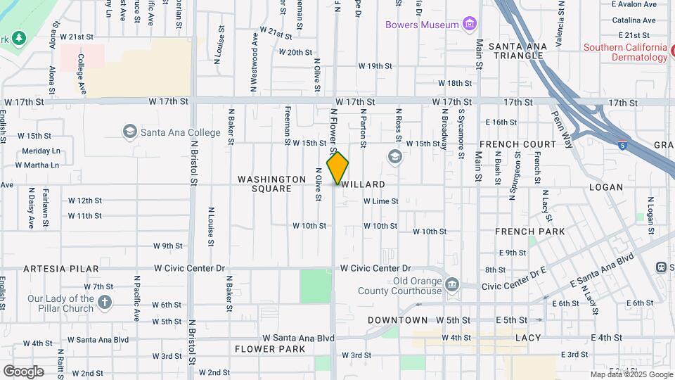 820-822 W Washington Ave Map and Location Details