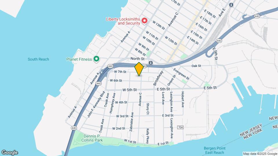 181 Avenue C Map and Location Details