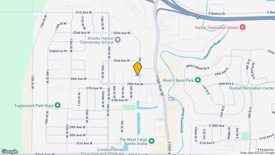 2520 5th St W Map and Location Details