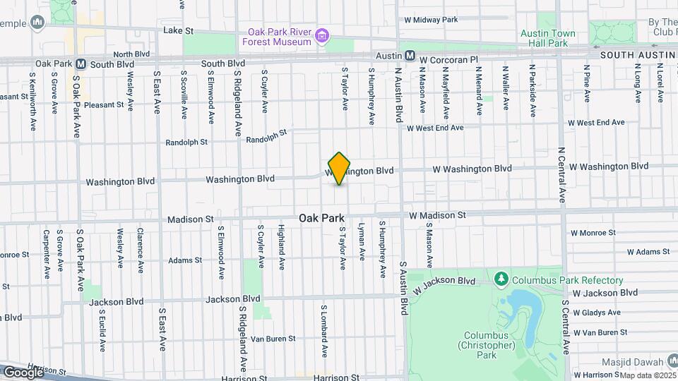 415-425 S. Taylor Ave. Mapa y Detalles de la Ubicación
