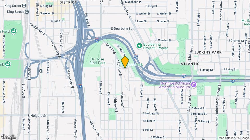 1313 16th Ave S Map and Location Details